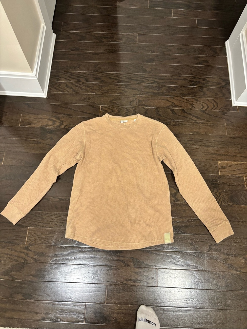 Scotch & Soda Men's Crewneck Sweater in Light Brown